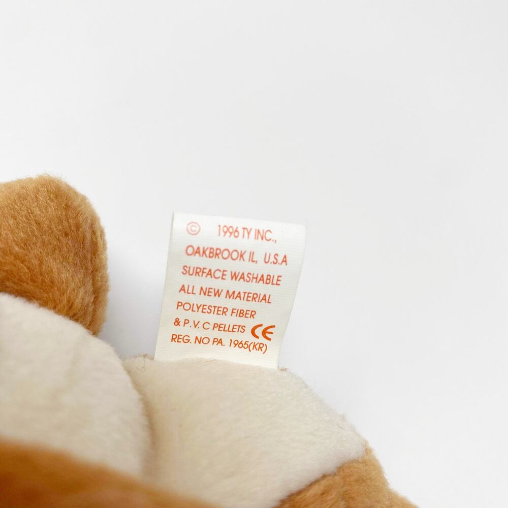 TY Vintage Kangaroo "Pouch" Beanie Baby - Picture 10 of 10